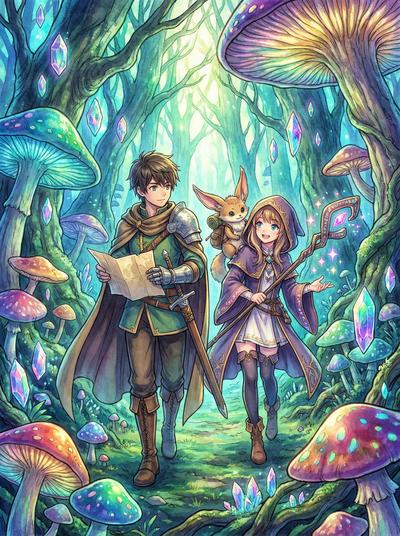 国产动漫-魔法森林探险记