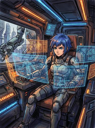 国产动漫-机甲少女战纪