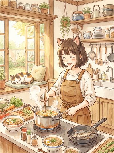 国产动漫-暖心厨房物语